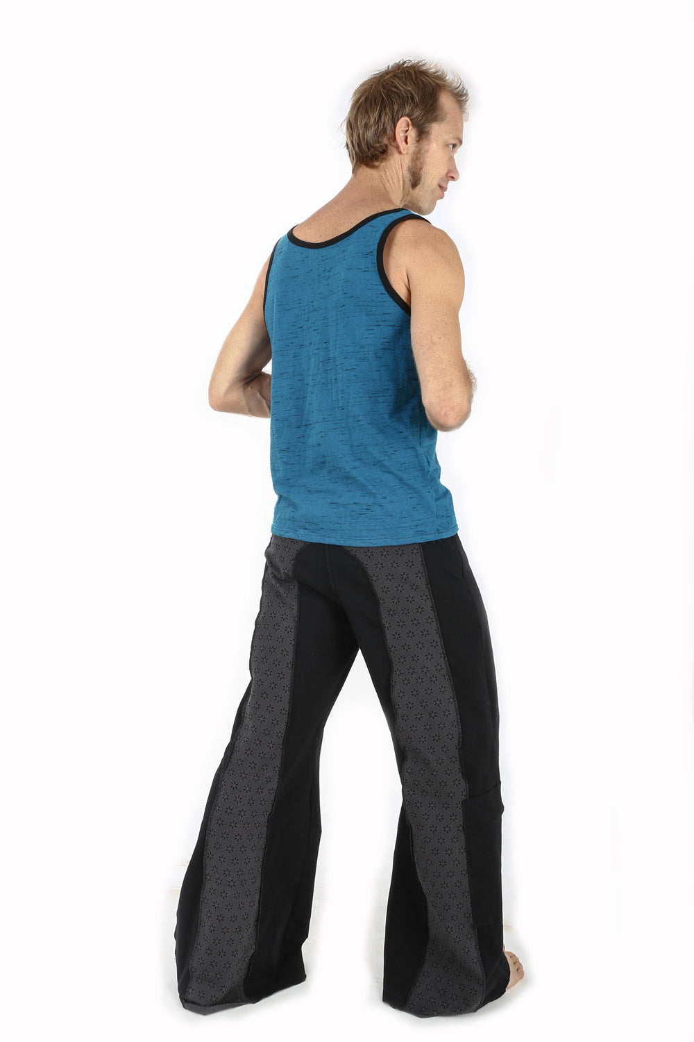 Mens Yoga Pants - OM Symbol Meditation Martial Arts Pants